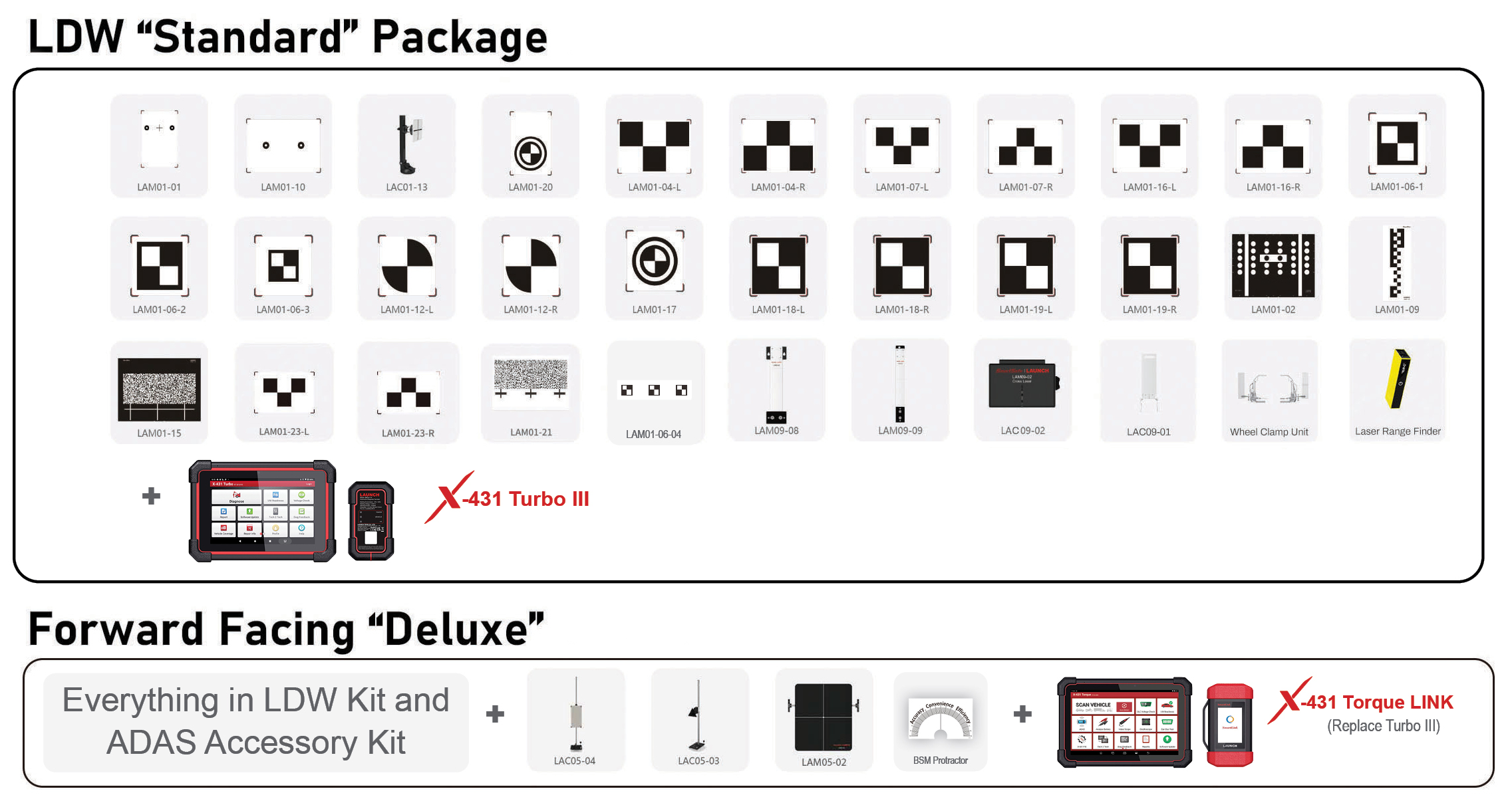 X-431 ADAS PRO Plus LDW Deluxe Package